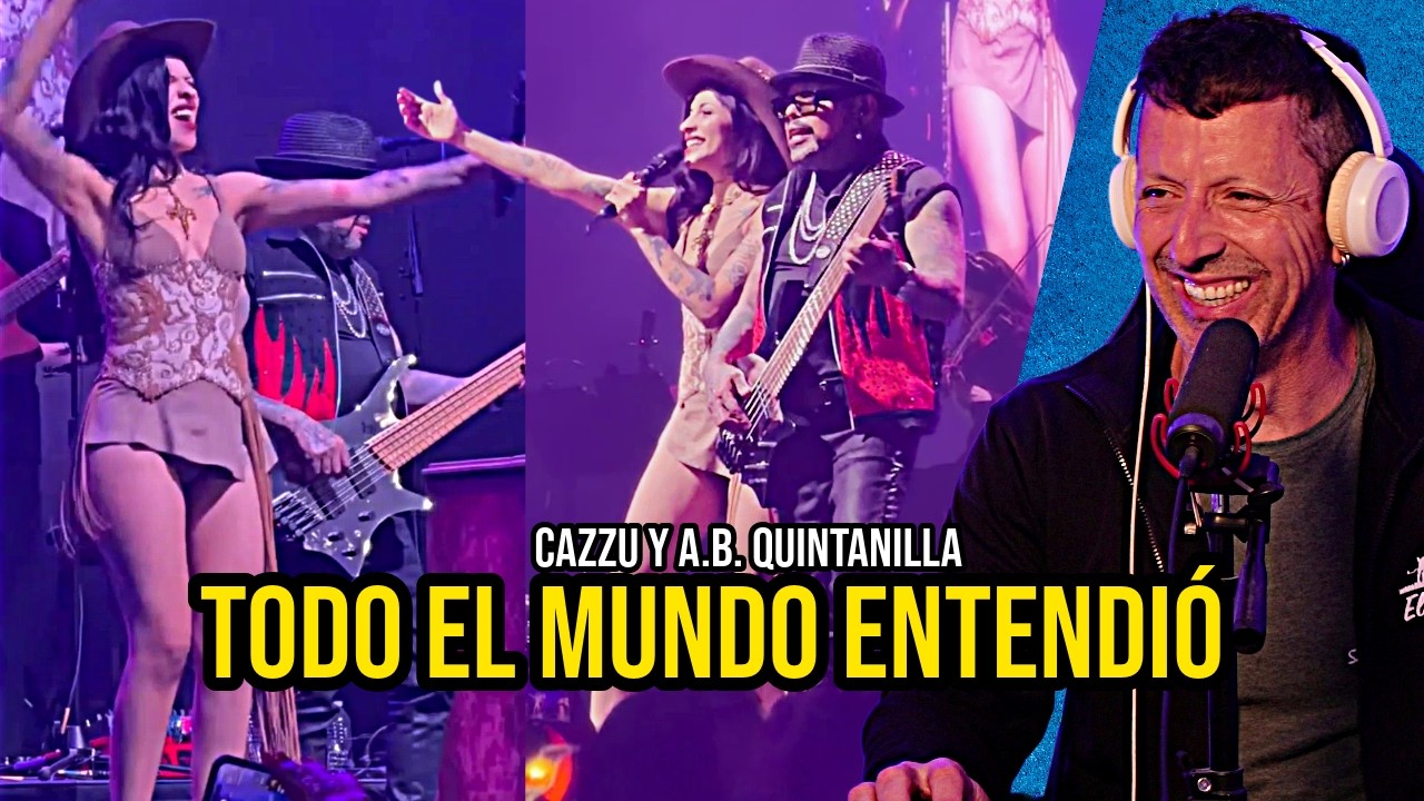 El momento entre Cazzu y A.B. Quintanilla que está dando tanto de qué  hablar | Si una vez