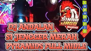 DJ MERAH'S RELIABLE JENGGER, SINAR JAGO//PIRAMIDS FULL MIDDLE @PANTO_VLOG