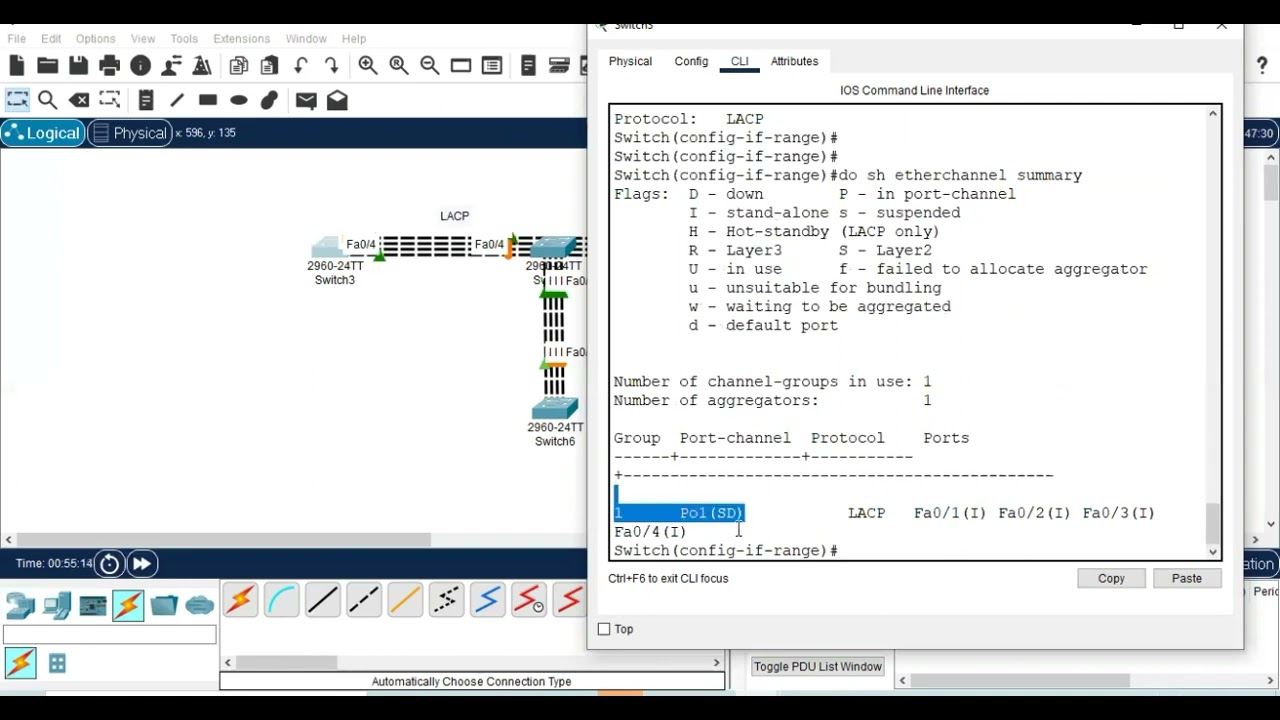 LACP and Port Security | Port Channel Configuration on CISCO Switch