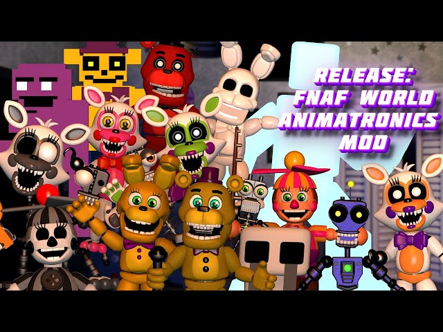 Ultimate Custom Night - Adventure Animatronics (Huge mod)(FNaF