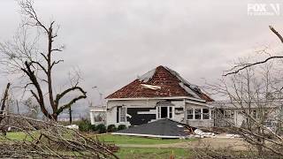 Lee County tornado damage - Tweets by Scott Fillmore