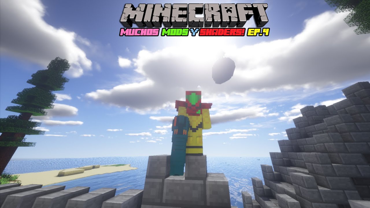 AL FIN! CRAFTEANDO LA SAMUS POWER SUIT! | Minecraft Muchos Mods y ...