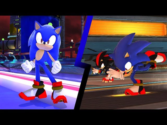 Last Post Of The Day) Shadow With His New Style Shoes by sonicyemen