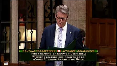 First Reading Bill S-210