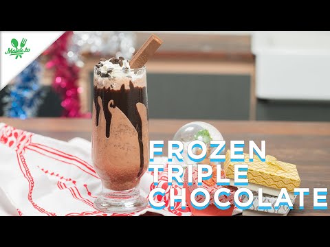 Resep Frozen Triple Chocolate