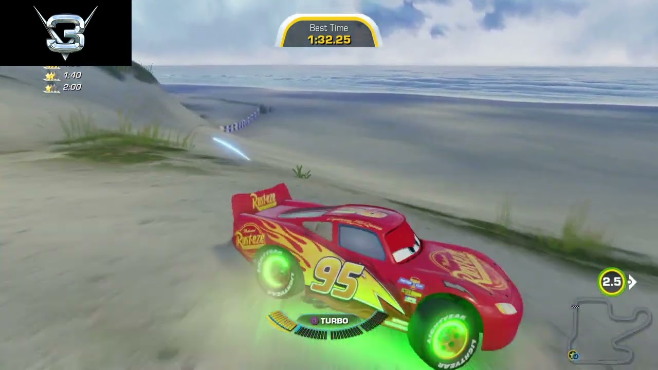 Cars 3: Driven to Win Fireball Beach Backwood Rally 