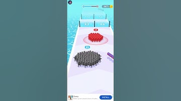 Count Masters Level 70 ⚔️ The Most Intense Battle Ever! 💥 Unbelievable Ending! #Shorts