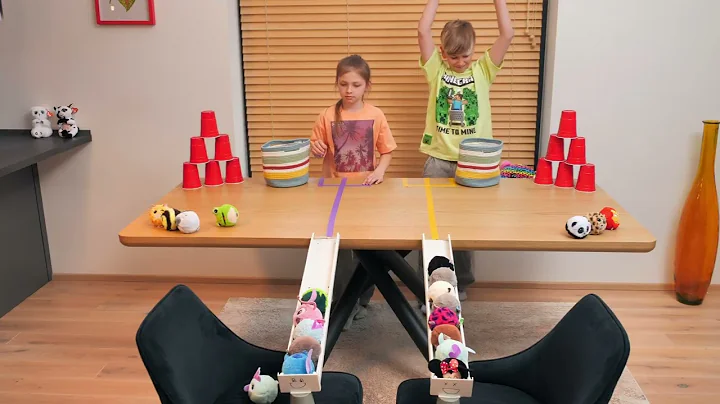 Race to the roll - fun to play with friends and your beanie Bouncers #ty #beaniebouncers
