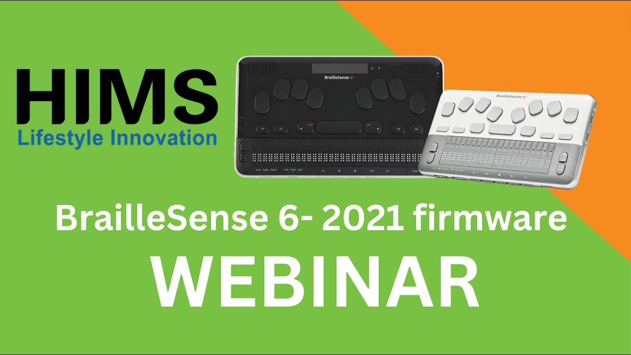 BrailleSense 6 Firmware Release - November 2021 - YouTube