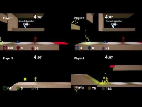 2.5D UE4 Shooter - Split Screen