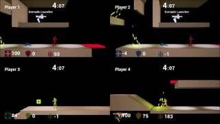 2.5D UE4 Shooter - Split Screen