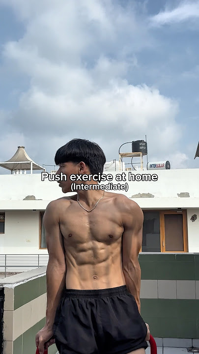 Push exercises…. #athome #calisthenics #push