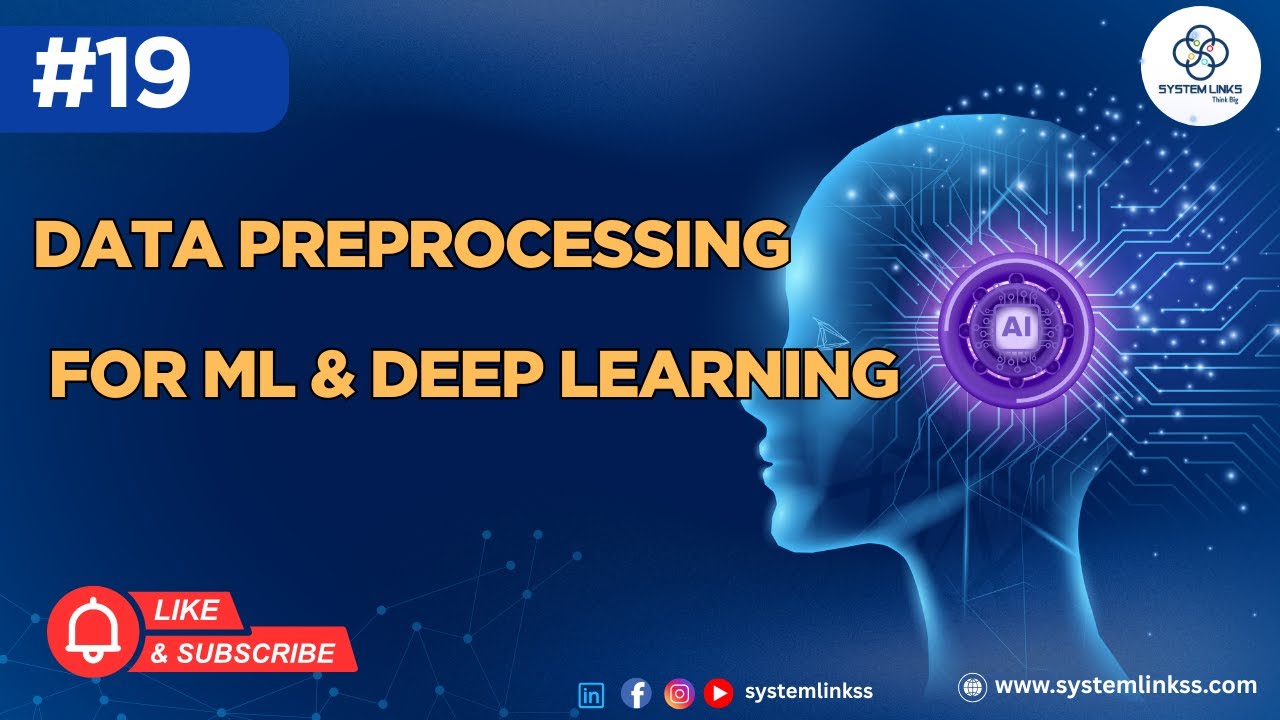 Master Data Preprocessing for ML & Deep Learning | A Step-by-Step Guide