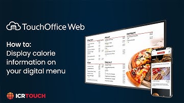 How to: display calorie information on your digital menu