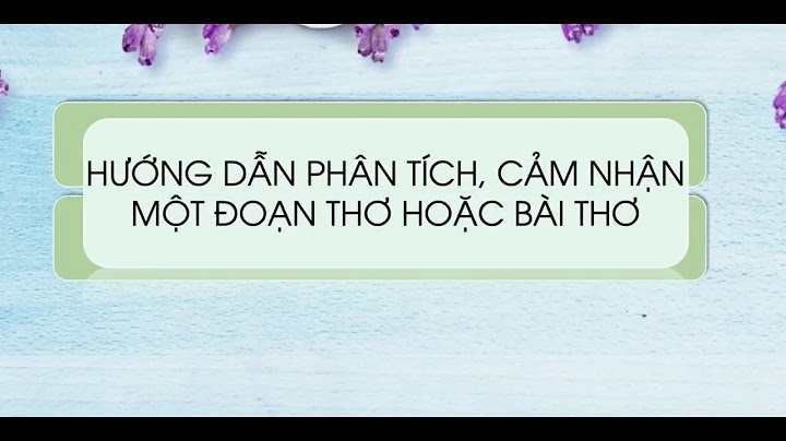 Cách phân tích 1 đoạn văn trong tp lớp 9