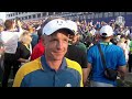 Luke Donald · Winning Interview · 2023 Ryder Cup · European Captain