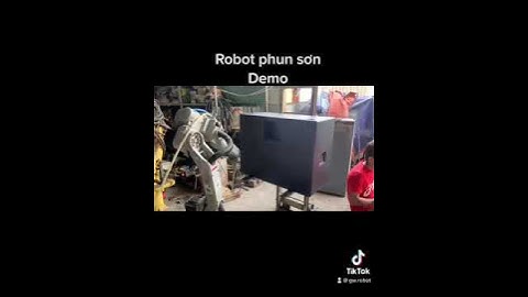 Demo Robot Phun Sơn | Global Wind - Robot Hàn Công Nghiệp - Giải Pháp Tự Động Hóa Doanh Nghiệp