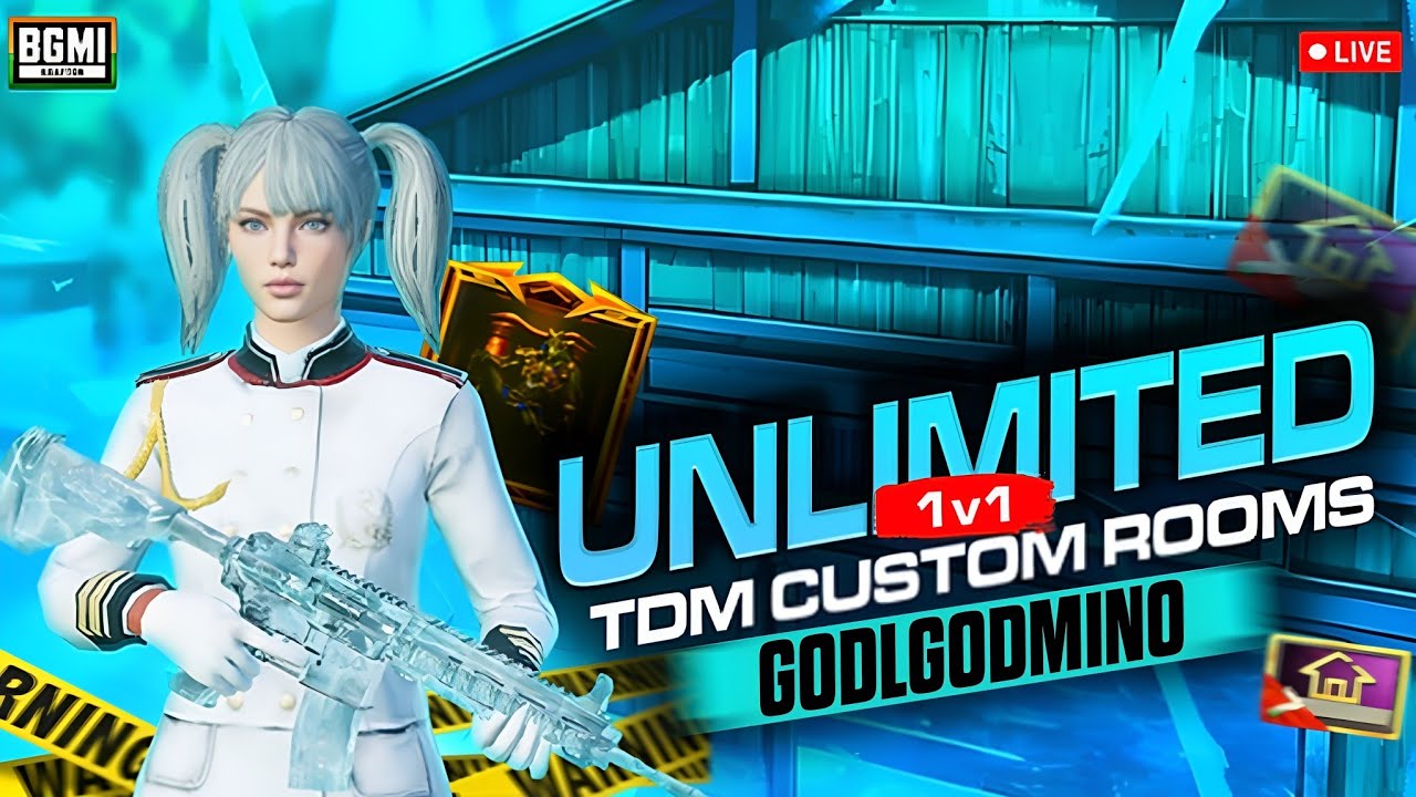 1V1 TDM I RUSH CLASSIC GAMEPLAY IBGMI LIVEL BGMS 