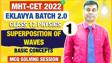 Eklavya Batch 2.0 // Physics Superposition of waves Part 1 Past Year MCQ // Basic Concepts