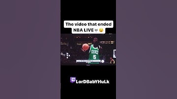 The Video that ENDED Nba Live 💀😵