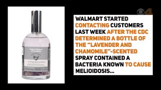 Walmart says recalled room spray linked to deadly infection was sold at stores in 18 states, includi
