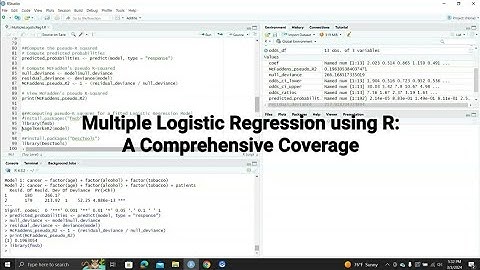 How to Perform a Multiple Logistic Regression Model Analysis using R:  A Step by Step Guide