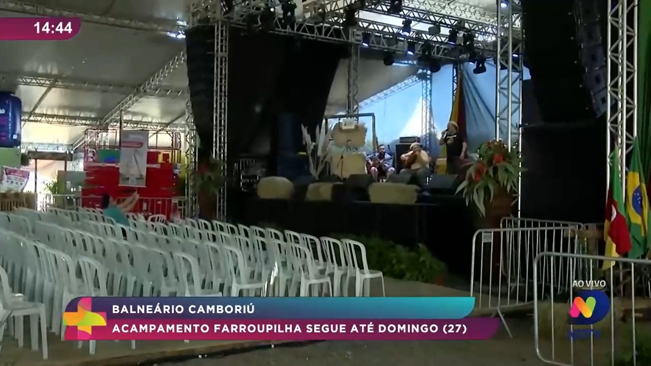 Balneário Camboriú recebe Acampamento Farroupilha até domingo