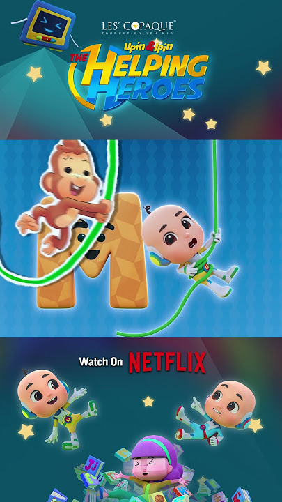 U for Upin and I for Ipin! Watch Upin & Ipin The Helping Heroes on Netflix now! #upinipin #shorts