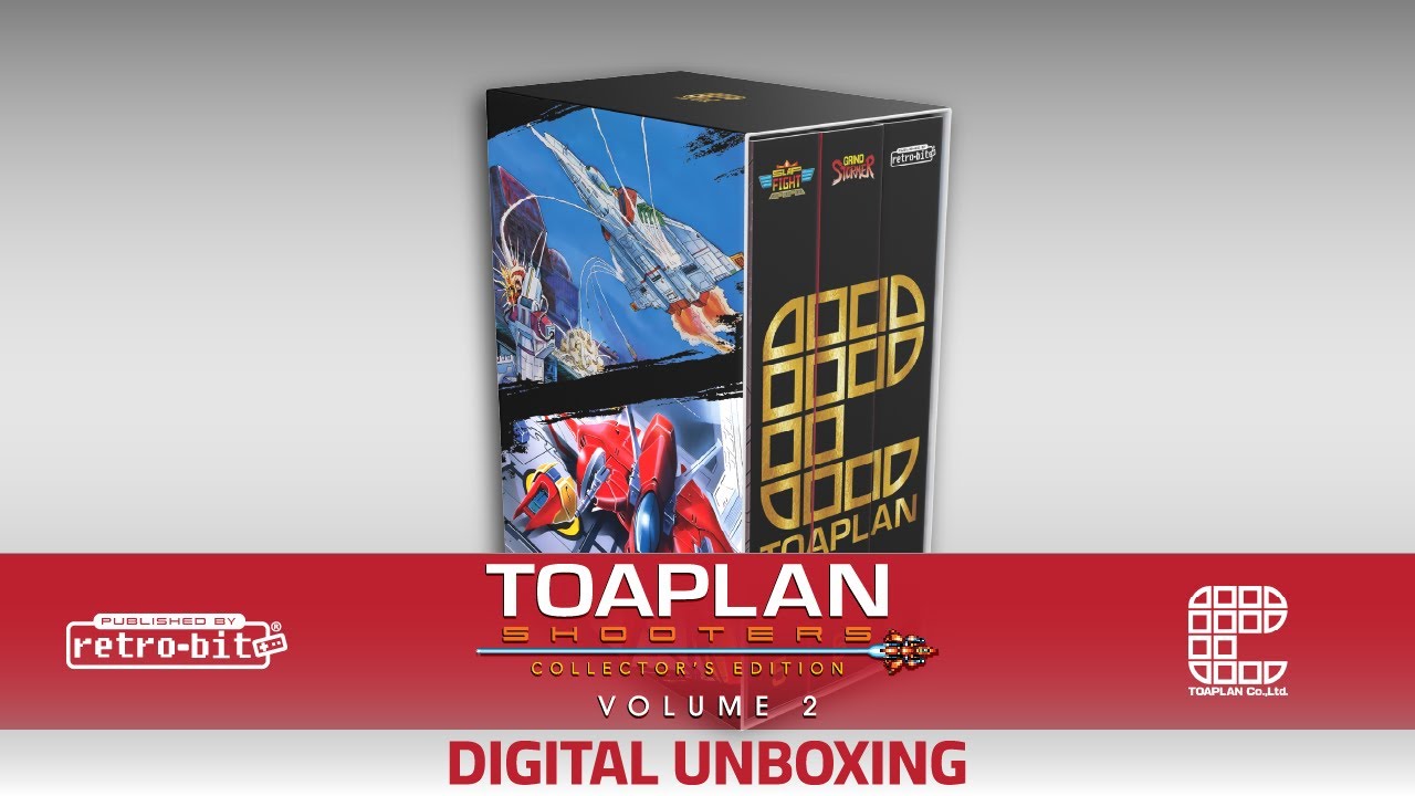 Toaplan Shooters Vol. 2 - Digital Unboxing - YouTube