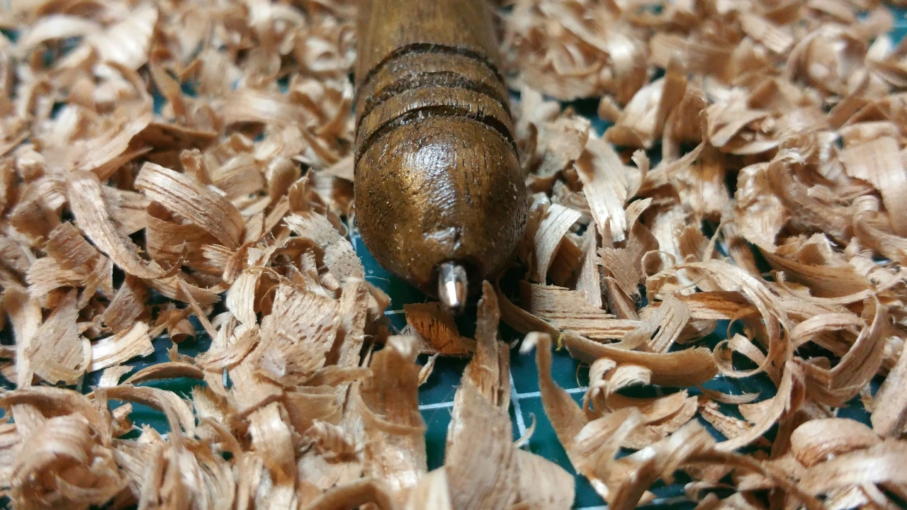 Hand Carved Wooden Pen - No Lathe Pen Challenge
