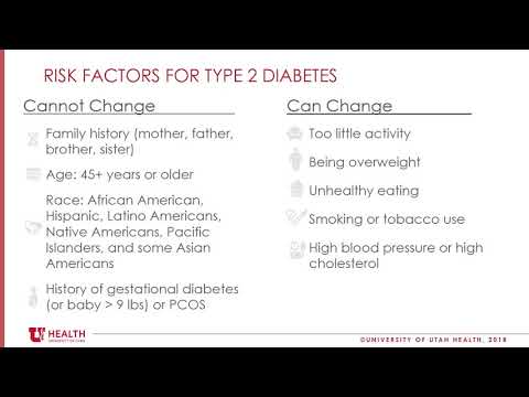 What Risk Factors Are Associated With Diabetes Mellitus