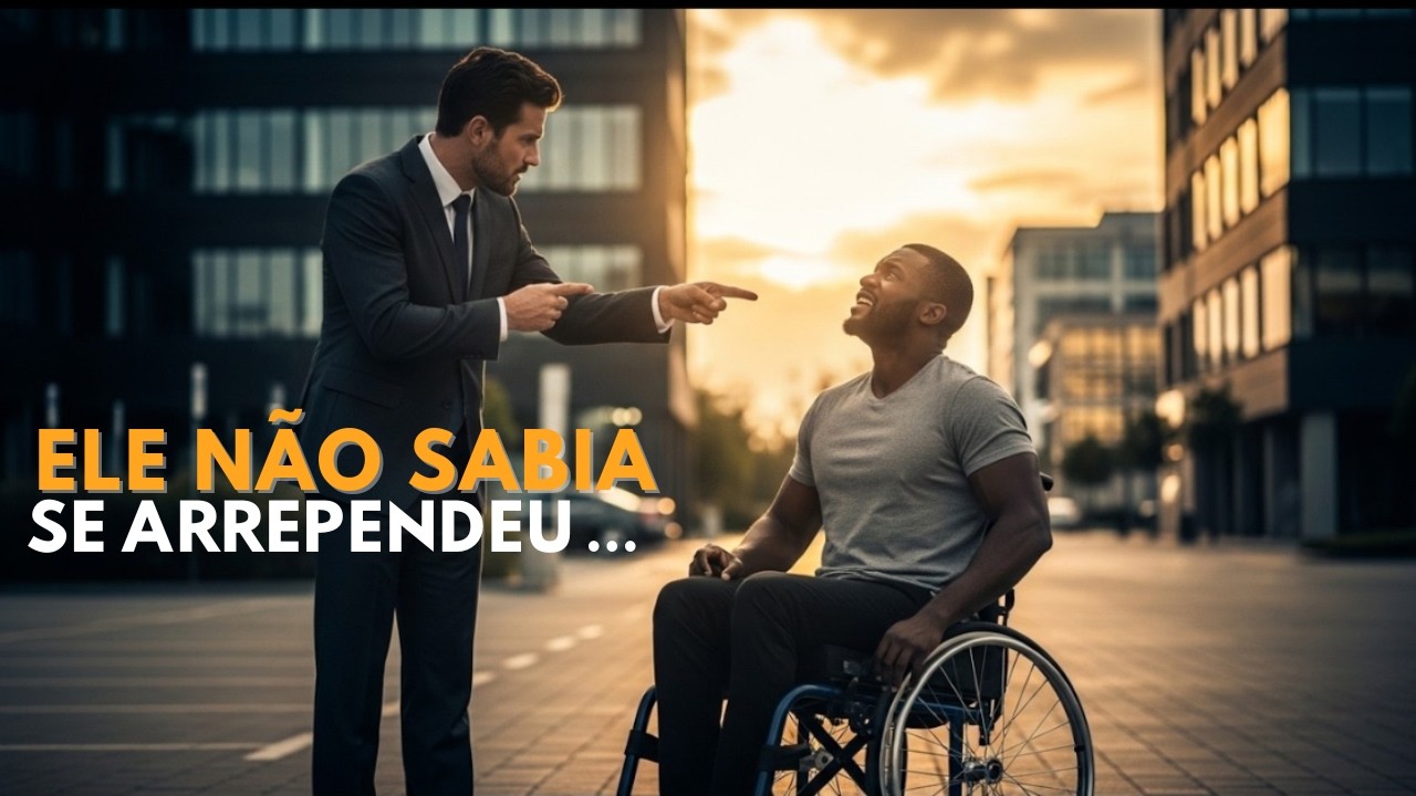Ele subestimou um cadeirante… sem saber quem ele era