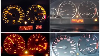 E46 3 Series All Acceleration Compilation