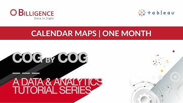 Calendar Heat Maps in Tableau | One Month | Billigence Tutorials