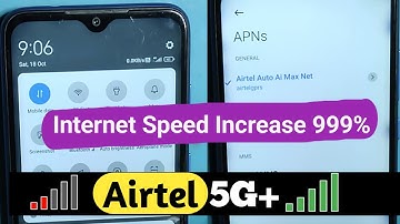 Airtel APN Setting/ Airtel Internet Speed Increase🚀 / Airtel Network problem solution|