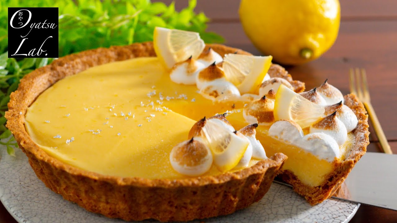 レモンタルトの作り方 Lemon Tart Recipe Oyatsu Lab Youtube