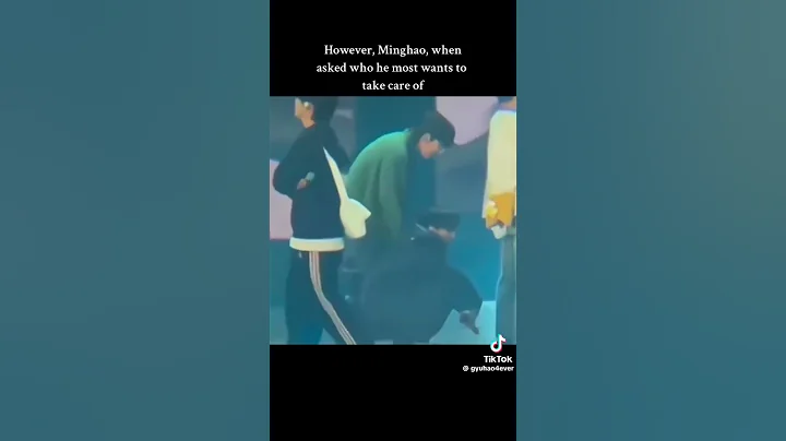 My GyuHao heart 🥺😩 a true friendship indeed.  #SEVENTEEN #MINGYU #THE8 #minghao #GyuHao