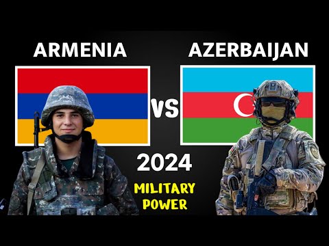 Armenia vs Azerbaijan Military Power Comparison 2024 | Azerbaijan vs Armenia Military Power 2024