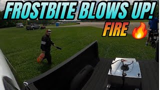 FROSTBITE BLOWS UP! 21PSI Stock 5.7 HEMI Last Pass.