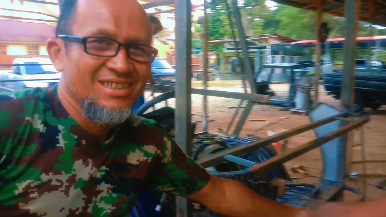 MODIFIKASI  MOBIL CARY VIK UP JADI ODONG2, (proses  proses pembuatan  tayo) part 1