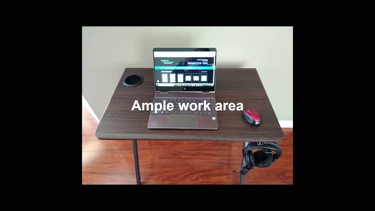 SW32 in. Compact Computer Gaming Desk for small spaces