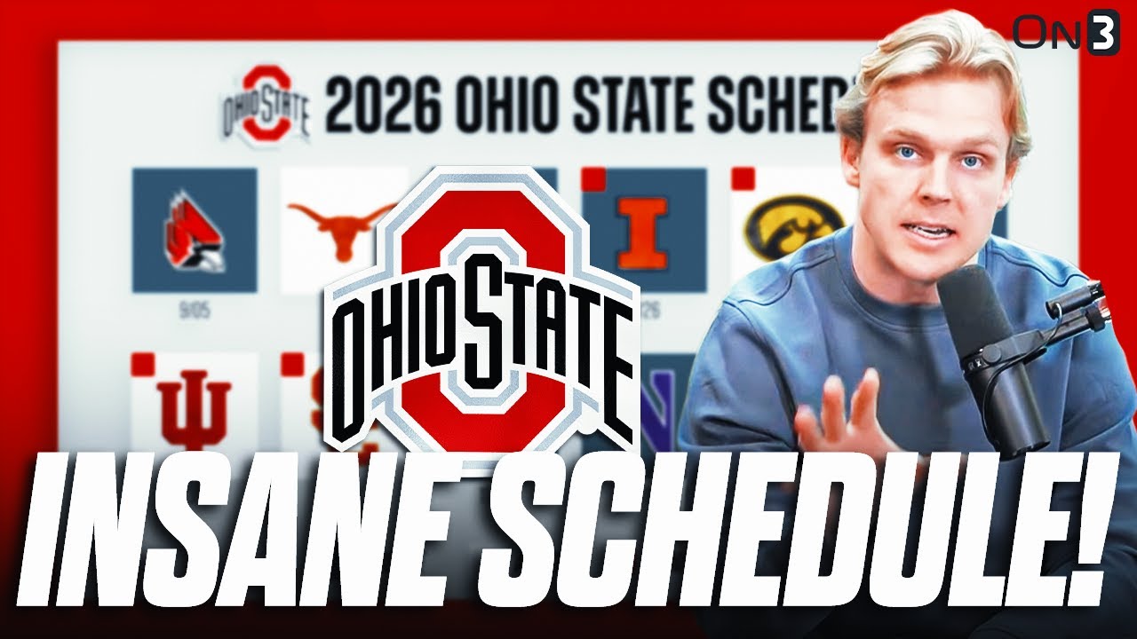 Ohio State Buckeyes 2026 Schedule Is STACKED YouTube 
