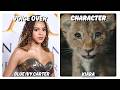 COMPARISON VOICE OVER AND CHARACTER MUFASA : THE LION KING