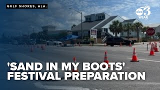 Gulf Shores readies for big crowd for first 'Sand in My Boots' festival