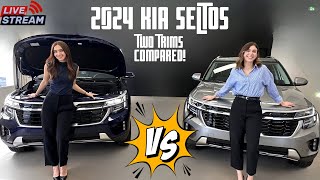 Comparing The 2024 KIA Seltos! EX VS EX Premium?!