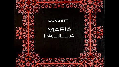 Donizetti. MARIA PADILLA.  Price, Du Plessis, Elki...