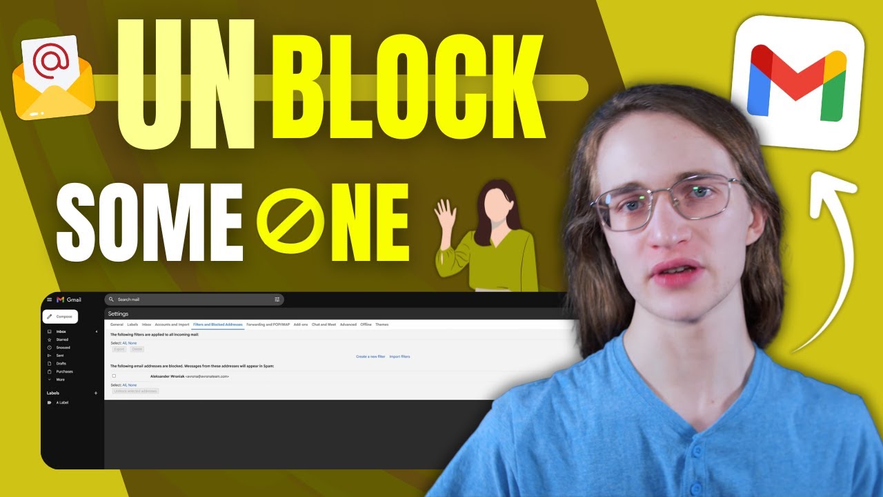 Как разблокировать пользователя в Gmail (на компьютере и мобильном устройстве)