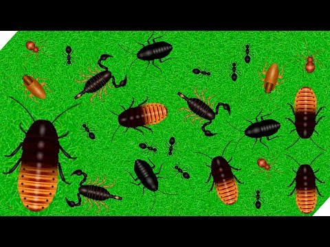 Видео: Жуки напали на ГОРОД - Bugs!