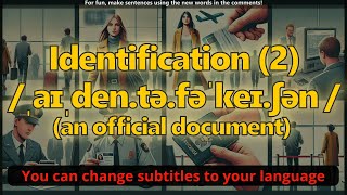 Identification meaning (ID) with 5 examples Profile