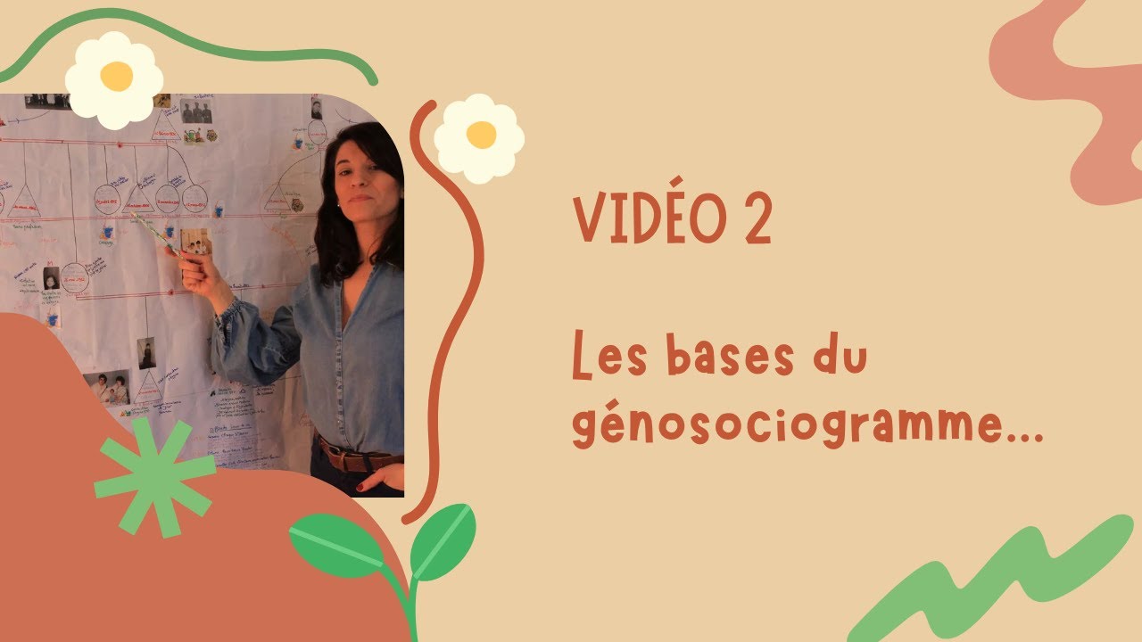 Vidéo 2..👨👩👦👦 Le génosociogramme.. ️ les bases du génosociogramme ...